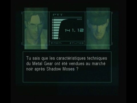 video test retro saga:saga msg metal solid gear 2 ps2