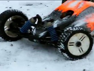 Team ORCA, le 13/02/2010, encore sous la neige