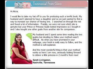 Boy or Girl? The Natural Gender Selection Method!