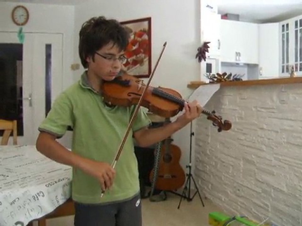 6ème air varié de Charles DANCLA (1ère et 2ème variation)