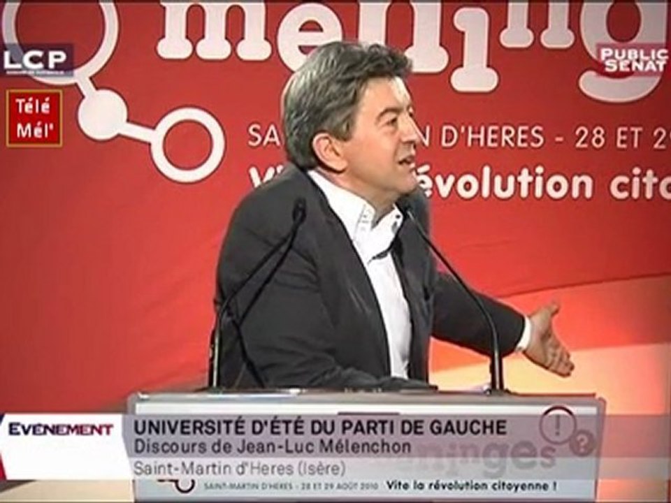 Mélenchon au Remue-méninges du PG [1/2]