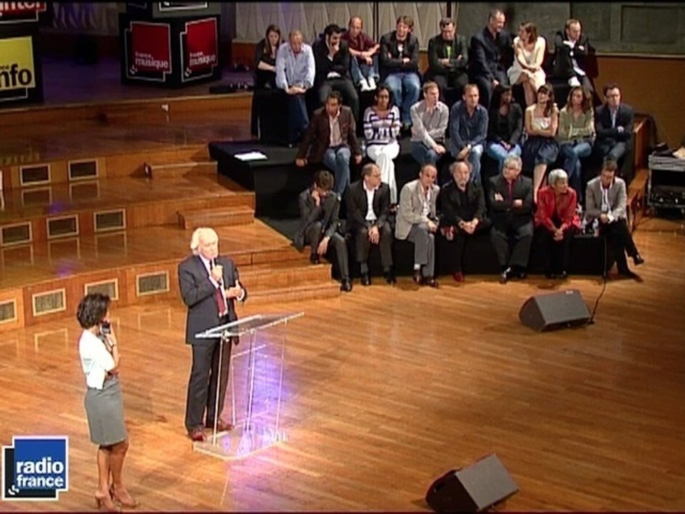 Conférence de presse des radios de Radio france rentrée 2010