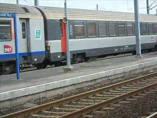 la bb 67523 avec 9 voitures intercités