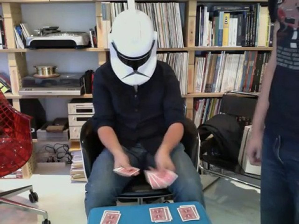 Tour des quatre as sur leur paquet