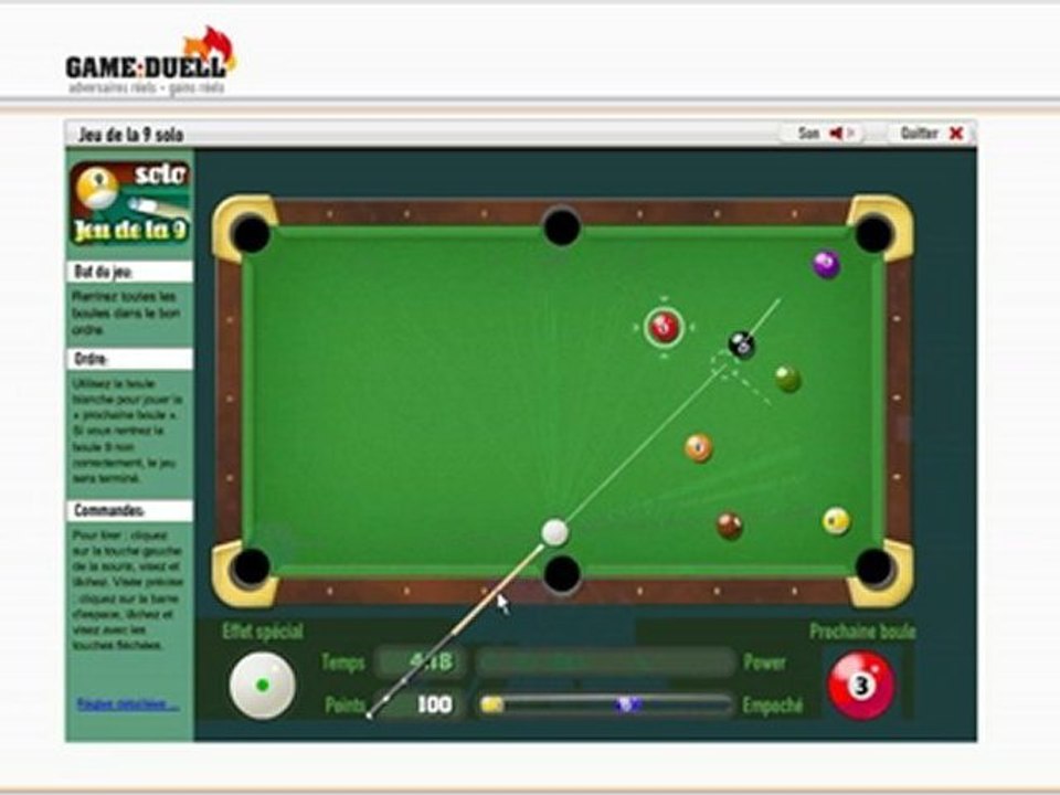 Jouer au Billard en Ligne Gratuitement: Le meilleur site
