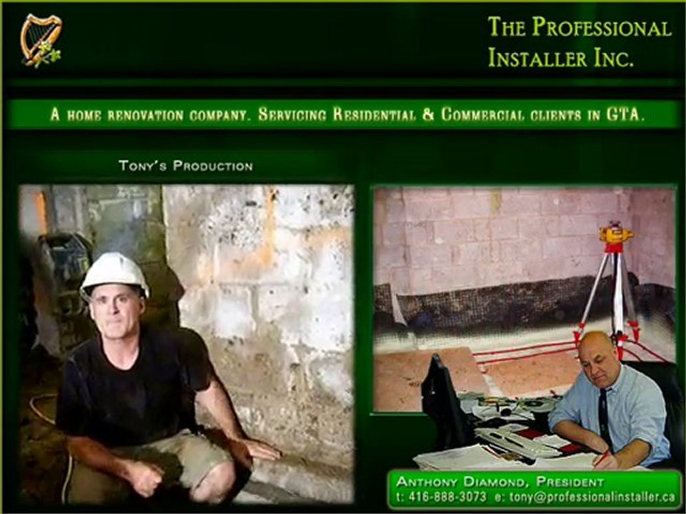 Basement Waterproofing, Electric Floor Heating in Rosedale,