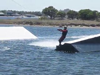 téléski nautique 2 poulies