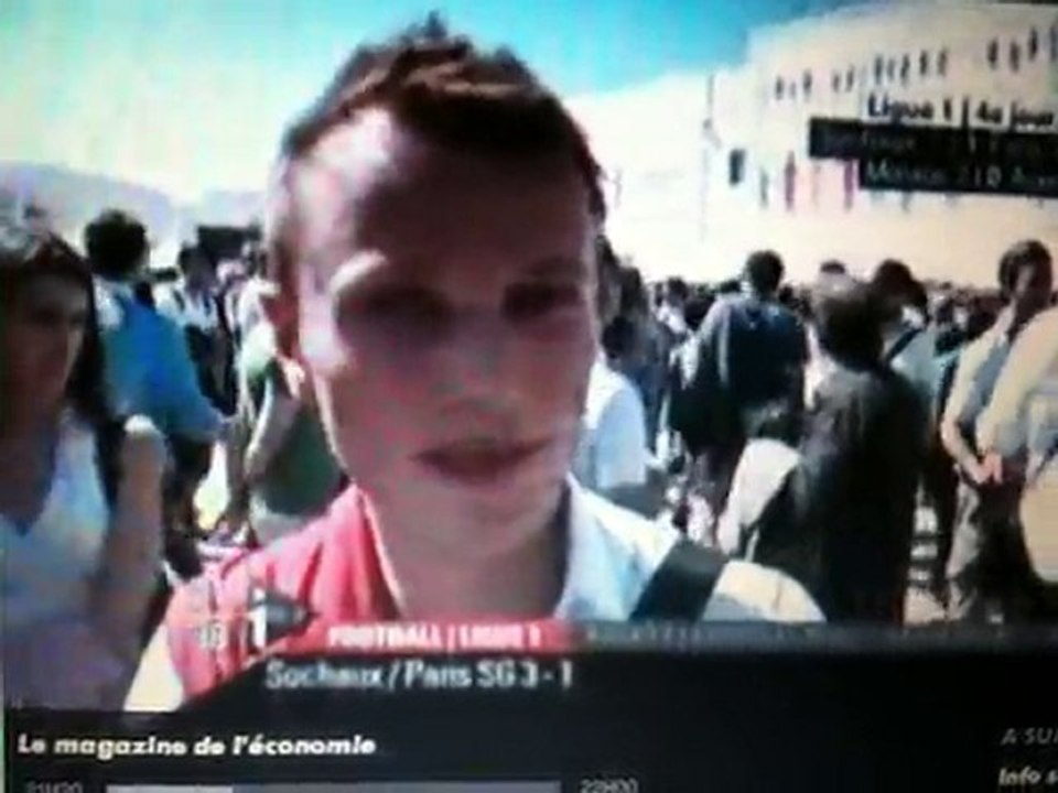 Interview Itélé dimanche 29 aout 2010