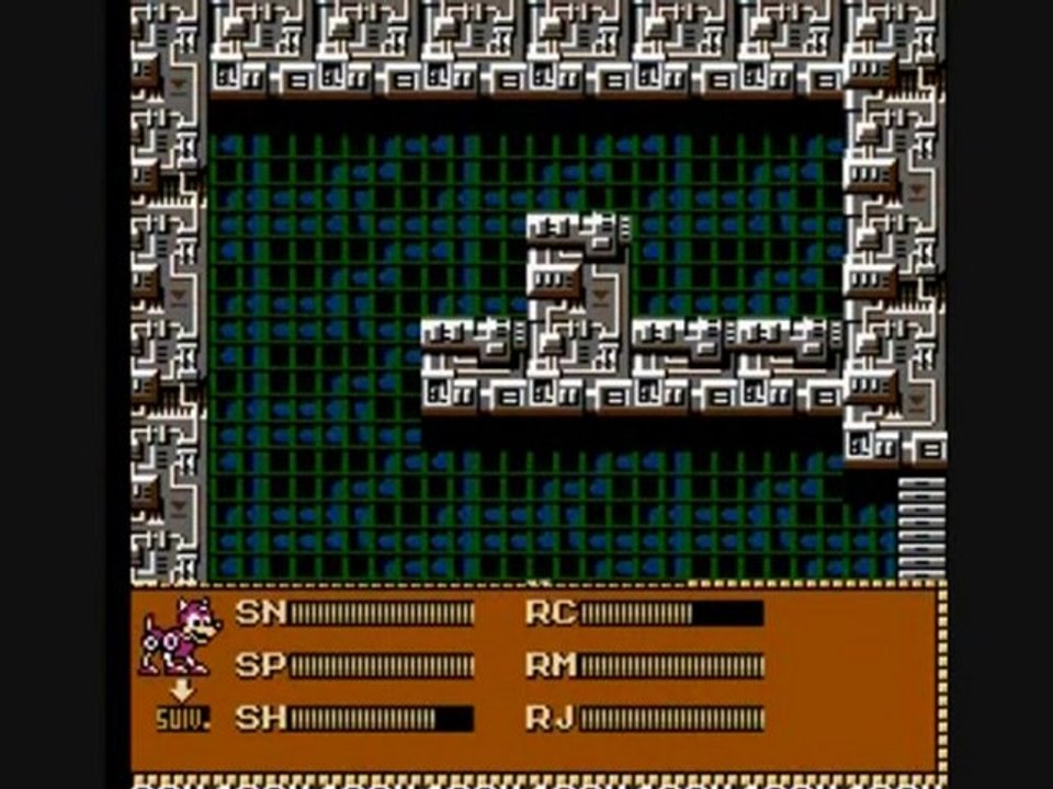 Megaman 3 part 15 - Le château de Wily, troisième niveau