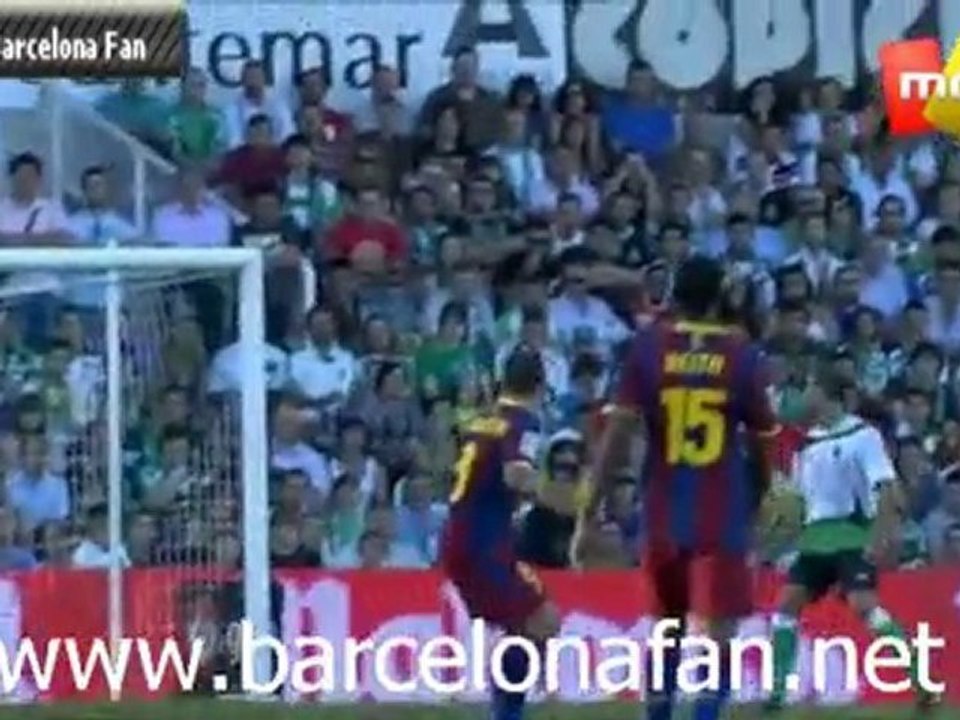 Racing Santander 0-3 Barcelona 29.08.2010 barcelonafan.net