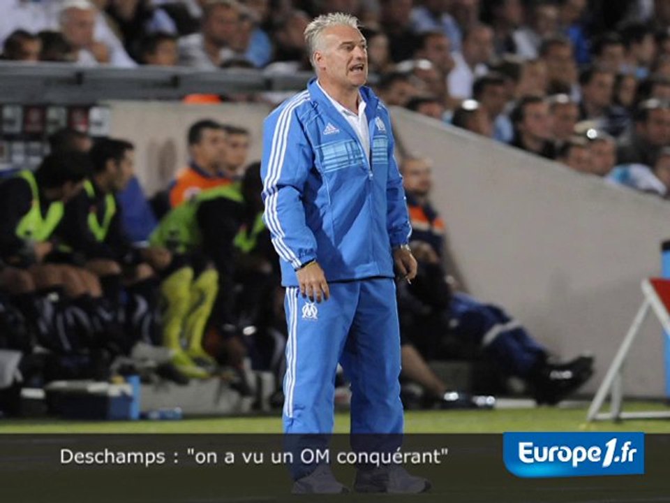 Deschamps : "on a vu un OM conquérant"