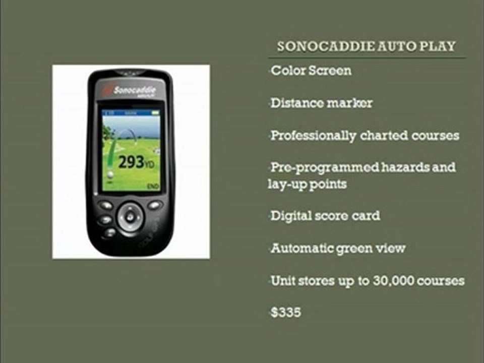 SkyCaddie SG5 Golf GPS