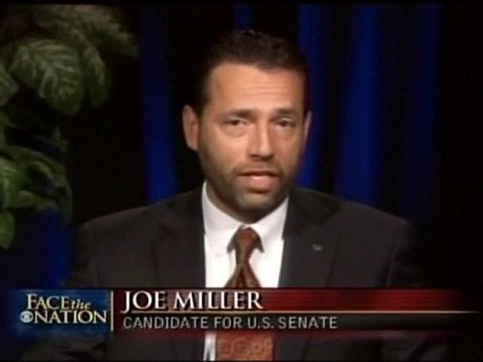 Alaska's Joe Miller on Face the Nation