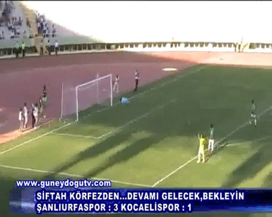 ŞANLIURFASPOR   - KOCAELİSPOR MAÇ VİDEO