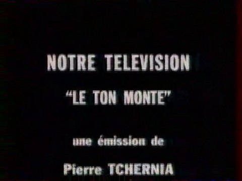 Génerique De Fin De L'emission Notre Télé Vision 1993 F2