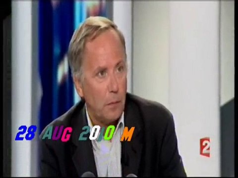 Luchini chez Marie Drucker [ITW] FR2 280810