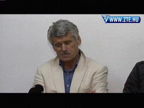 2010.08.28. Csank János nyilatkozott a ZTE-KTE bajnoki után