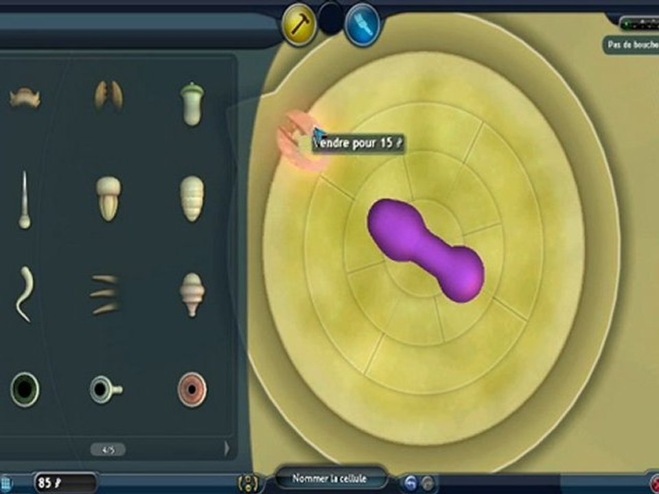 Presentation : Spore : Cell Editor