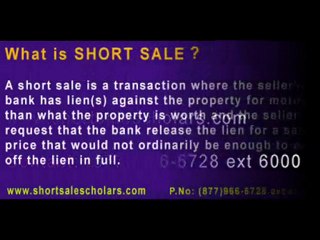 Short Sale Scholars Save You From Foreclosure