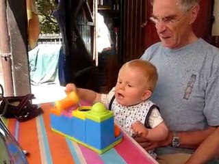 20100807 Romain et son jeu de boules 1 Lacanau