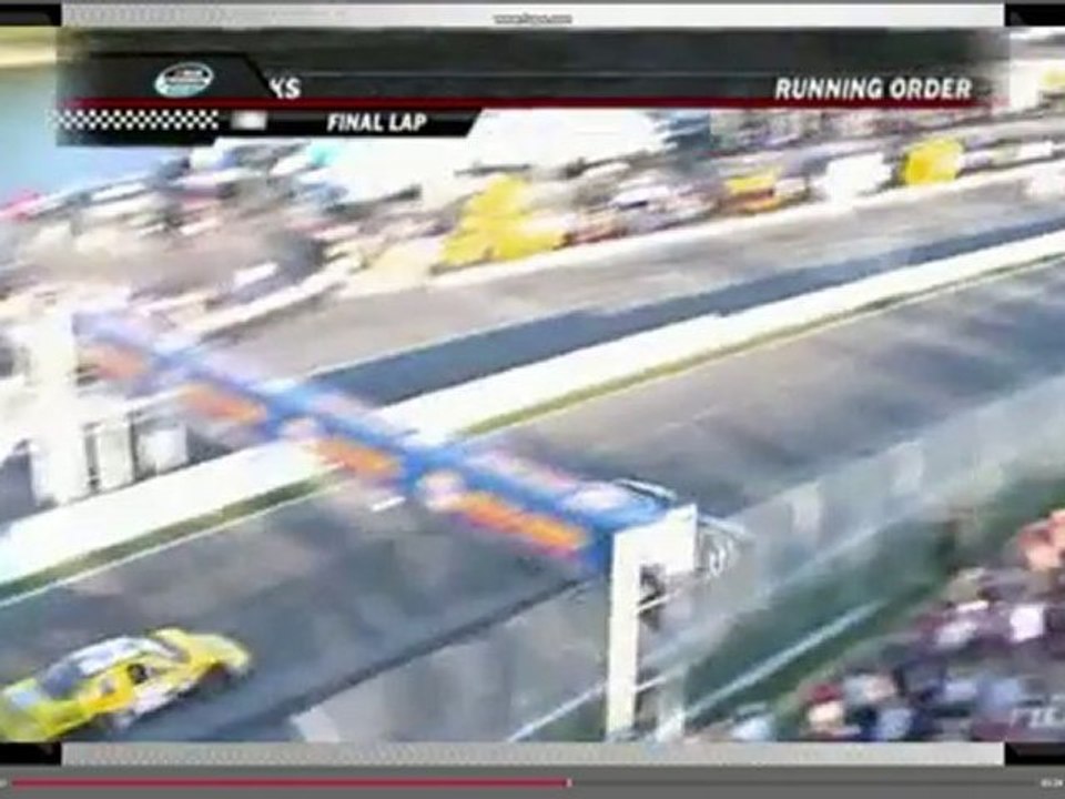 Nascar Nationwide - Montreal - l'arrivée