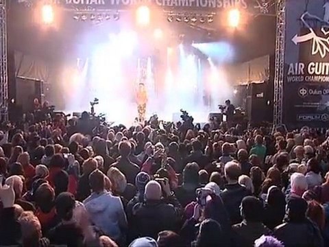 Air Guitar World Championships 2010 Sylvain Günther Love