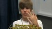 Justin Bieber - Interview humour télé Brésilienne