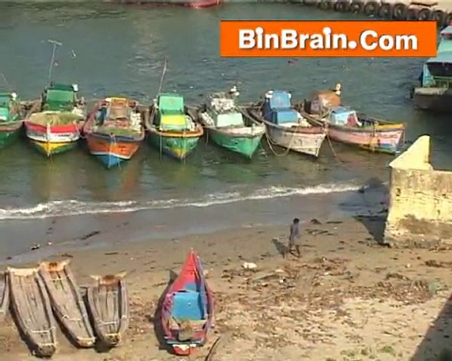 Boat in Kanyakumari