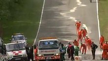 HUGE accident Chris van der Drift Superleague Formula2010 Rd