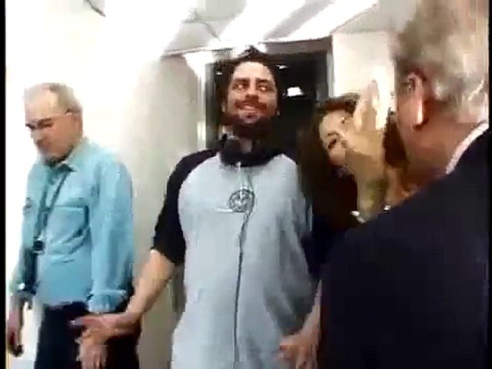 Prison Break S1 On Set - Scofield and Pope