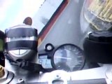 Caméra embarquée moto piste R1 circuit Nogaro 16 aout 2010