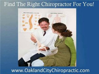 Oakland Chiropractic - Chiropractic Oakland CA