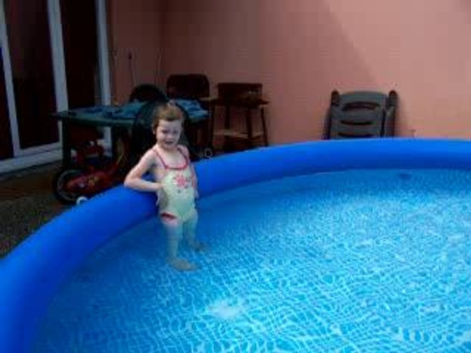 "Je nage sous l'eau !"