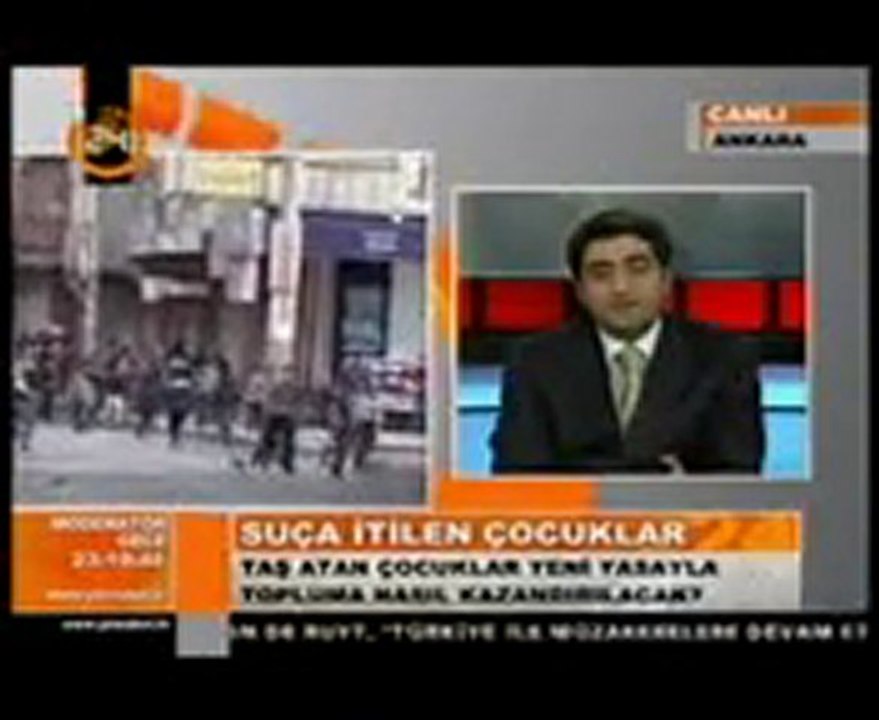 TV24 Moderatör Programı - Suça itilen çocuklar-2