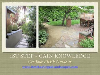 Landscapers in Las Vegas - How to Save BIG Money in Las Veg