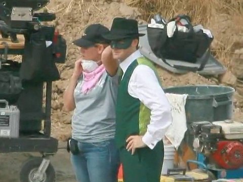 SNTV - Green Hornet Film Set