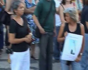 World against stoning - Prostest for Sakineh - Lisbonne 2010