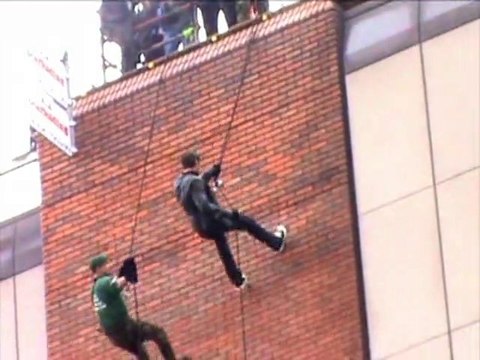 SNTV - On set with superheroes