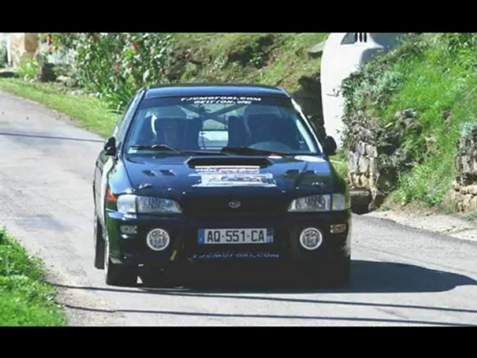 Rallye des Lacs 2010 - Equipage DEPLATIERE - Subaru Impreza