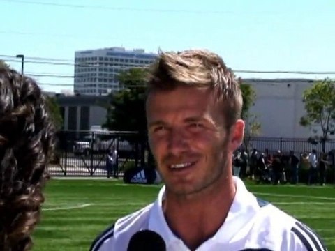 SNTV - Beckham gets po-po escort.