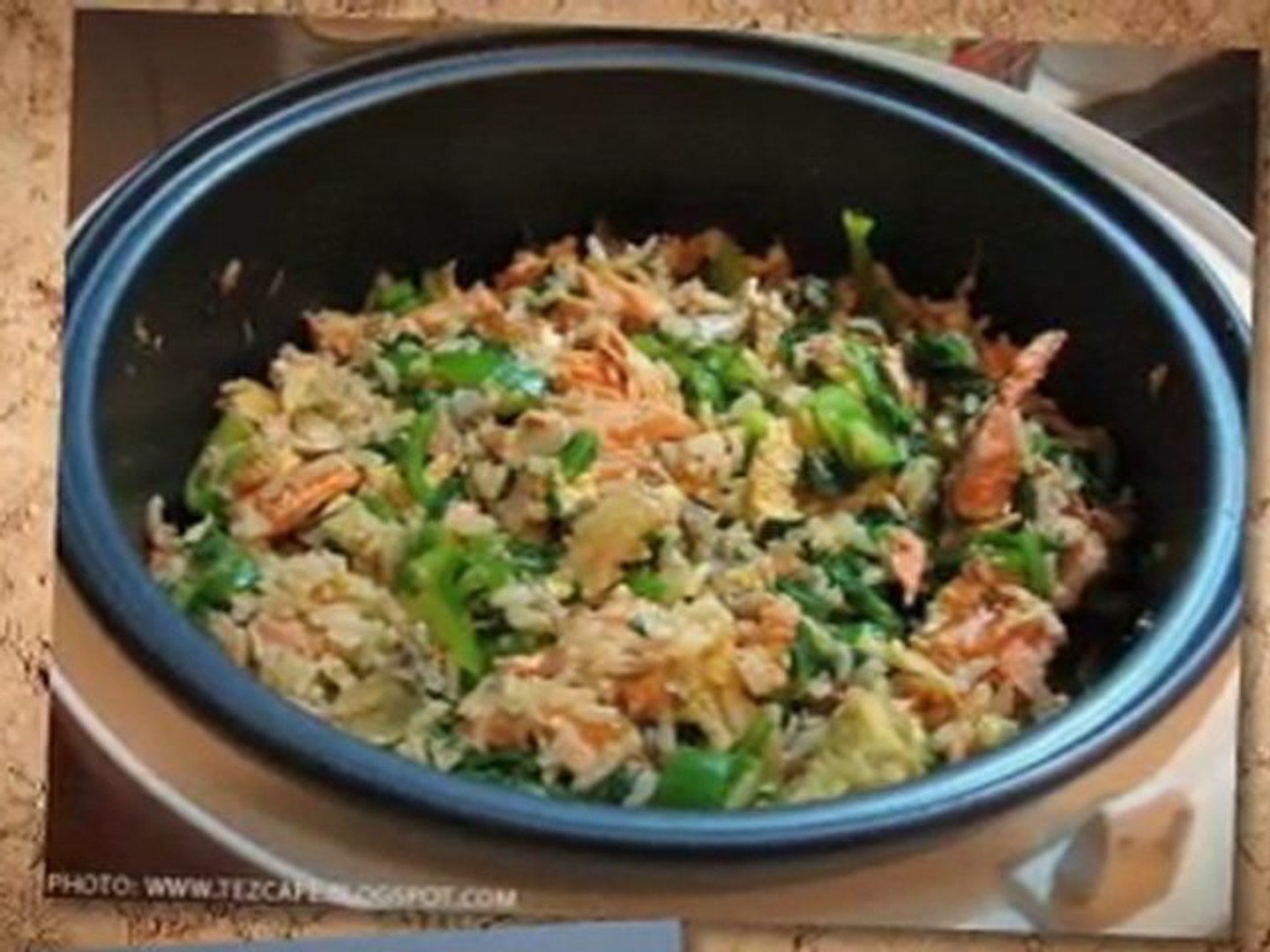 ⁣RV camping and cooking with a Rice Cooker