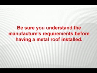 Atlanta Roofing-Can I Install A Metal Roof On Asphalt Shing