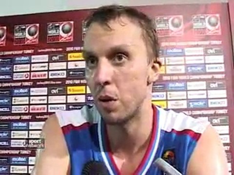 Duško Savanović posle pobede nad Jordanom