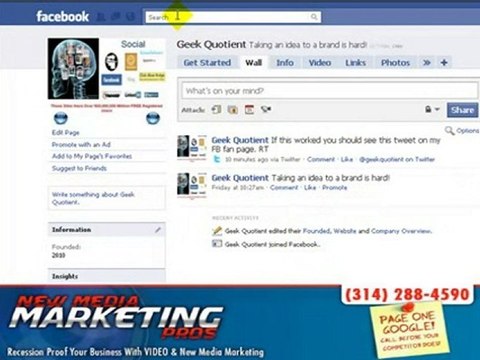 Adding a Twitter Feed to Your Facebook Fan Page