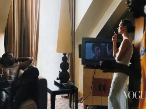 SNTV - Diddy's Vogue shoot