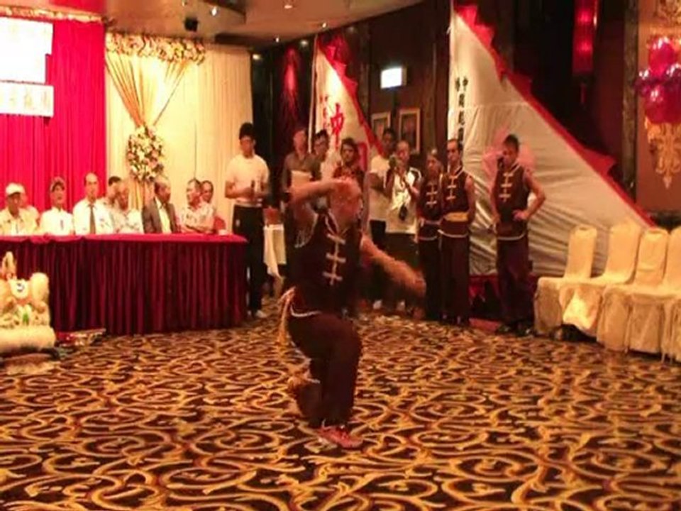 Human Mobile Stage 54M, 2010 Chau Lung Banquet, Lion Dance