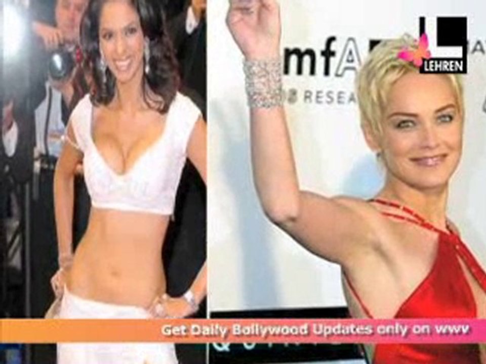 Mallika Friends With Sharon Stone
