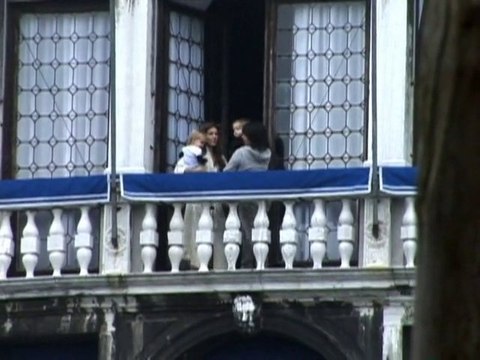 SNTV - Angelina Jolie debuts twins