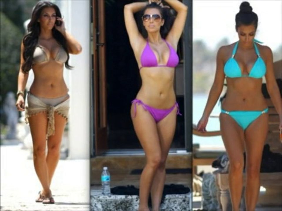SNTV - Kim K's bikini body