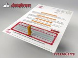 Carte intégrée Press carte Dataforms